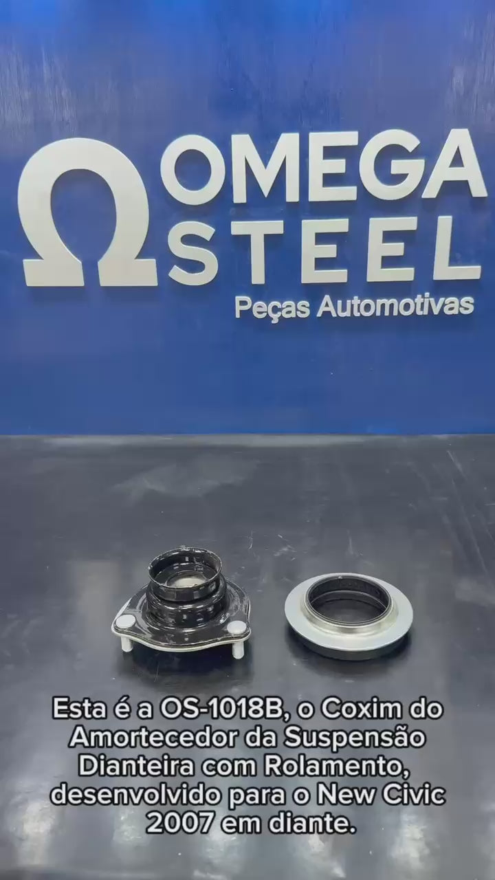 OS-1018B Coxim do Amortecedor  Suspensão Dianteira Com Rolamento New Civic 2007/...