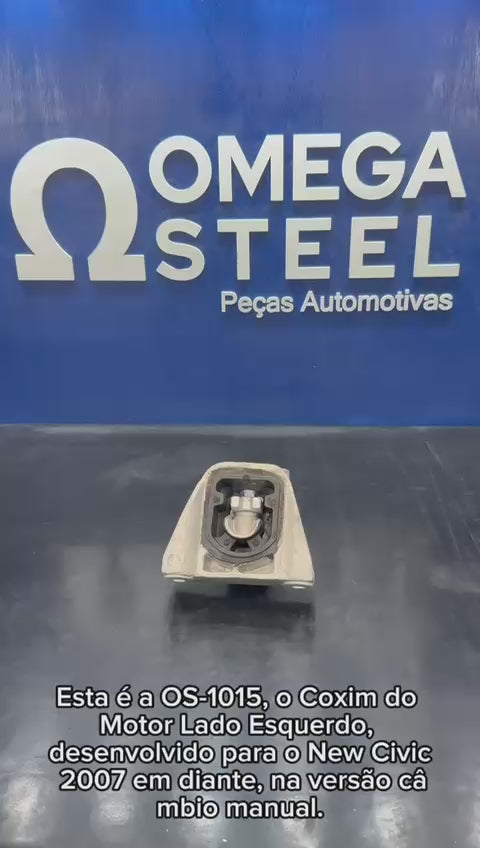 OS-1015 Coxim do Motor do Lado  Esquerdo (Câmbio  Manual) New Civic 2007/...